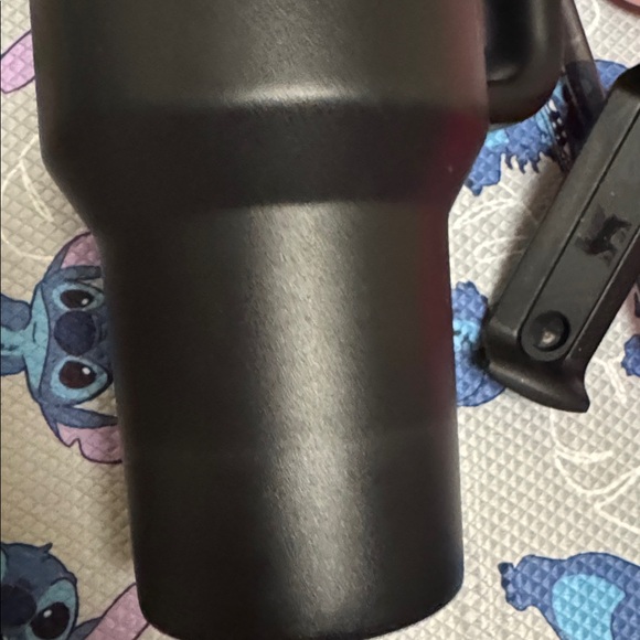 Stanley Black Tumbler with Pink and Purple Accessories - Picture 2 of 2